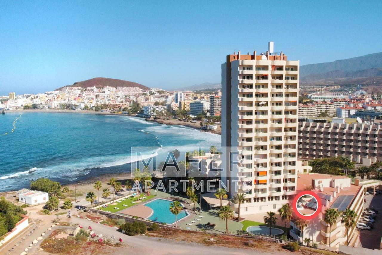 Modern Apartment With An Addictive Terrace View Los Cristianos  Ngoại thất bức ảnh