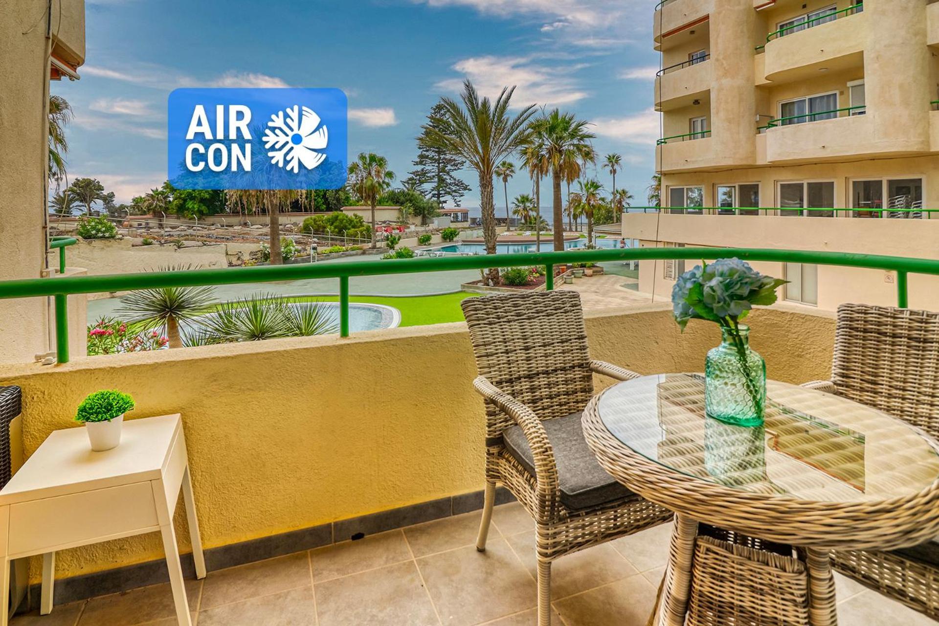 Modern Apartment With An Addictive Terrace View Los Cristianos  Ngoại thất bức ảnh